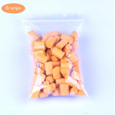 Orange Продвижение 12 цветов Горячая слизистая глина наполнитель глина украшение ремесло губка полоса пенопластовые бусины Детские игрушки Подарки ломтики клейкие аксессуары - Цвет: Orange