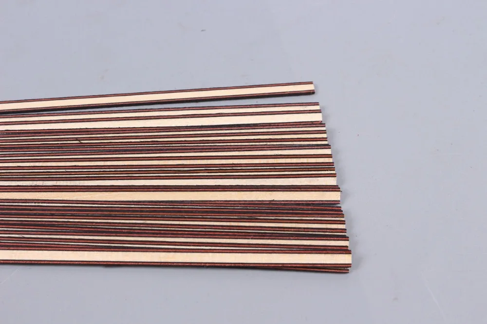 25 полосок гитары Luthier поставка Purfling Связывание маркета инкрустация 640x6x1 2 мм #147