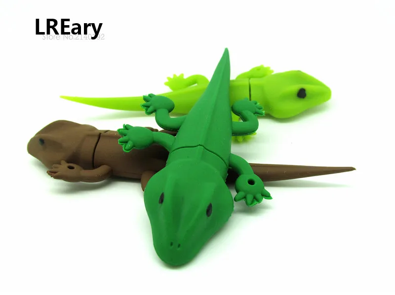 Lizard/хамелеон флэш накопитель usb карта памяти pendrive подарок 4 ГБ 8 16 32 мультяшный Gecko