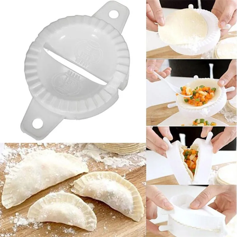 3 Pcs Chinese Dumplings Mold Dough Press Pie Ravioli Making Maker dumpling makers Kitchen Tool high quality free ship M7 | Дом и сад