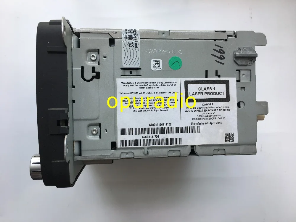 DHL RNS510 навигационное радио 3CD 035 682C с SSD для Volkswage VW RNS510 автомобильный DVD gps-навигация, dvd-плеер