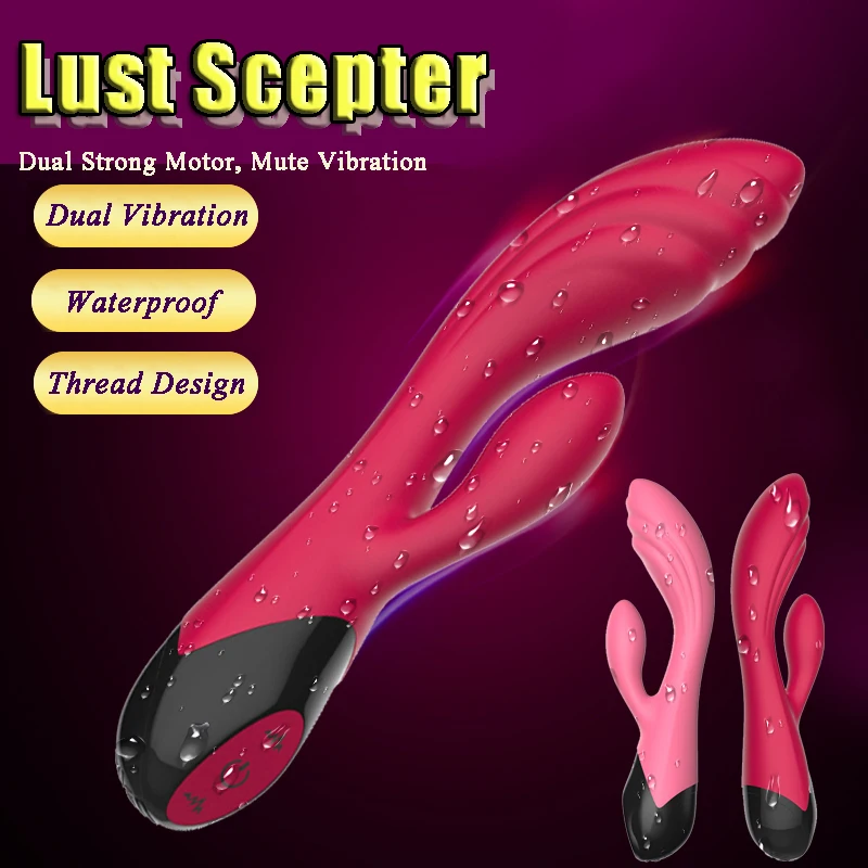 Вибратор Кролик для точки G Вибрирующая модель женский оральный секс игрушка