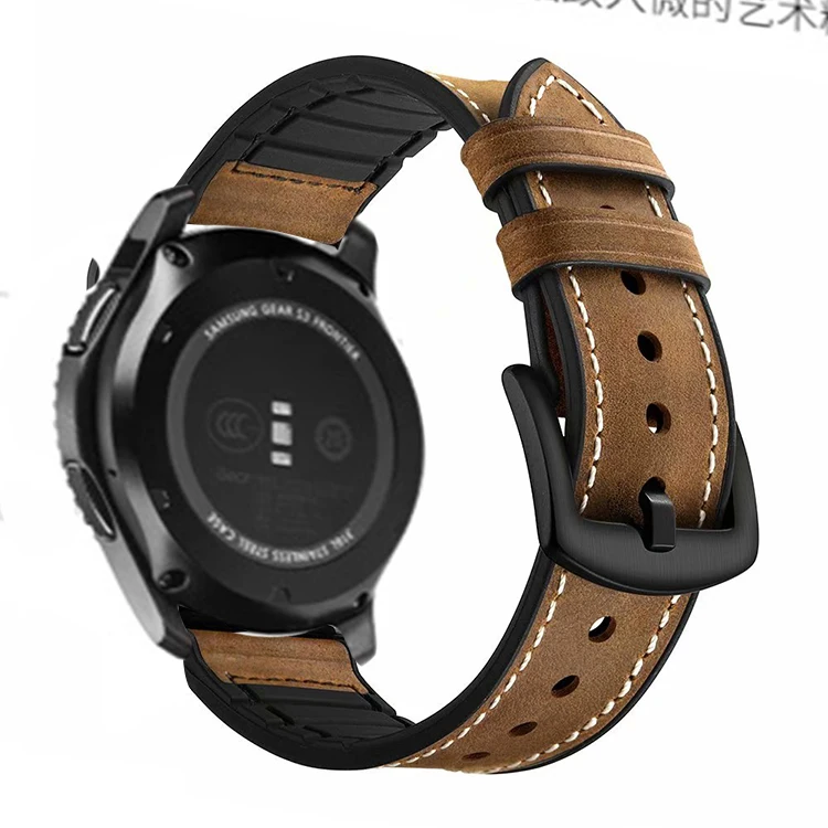 22 huami amazfit ремешок для samsung gear S3 Classic Frontier galaxy watch 46 мм ремешок pebble time ticwatch 1 huawei GT honor magic