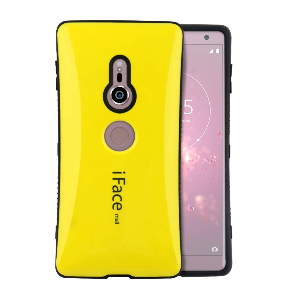 Чехол iFace Mall повышенной прочности для Sony Xperia XZ2 противоударный жесткий чехол