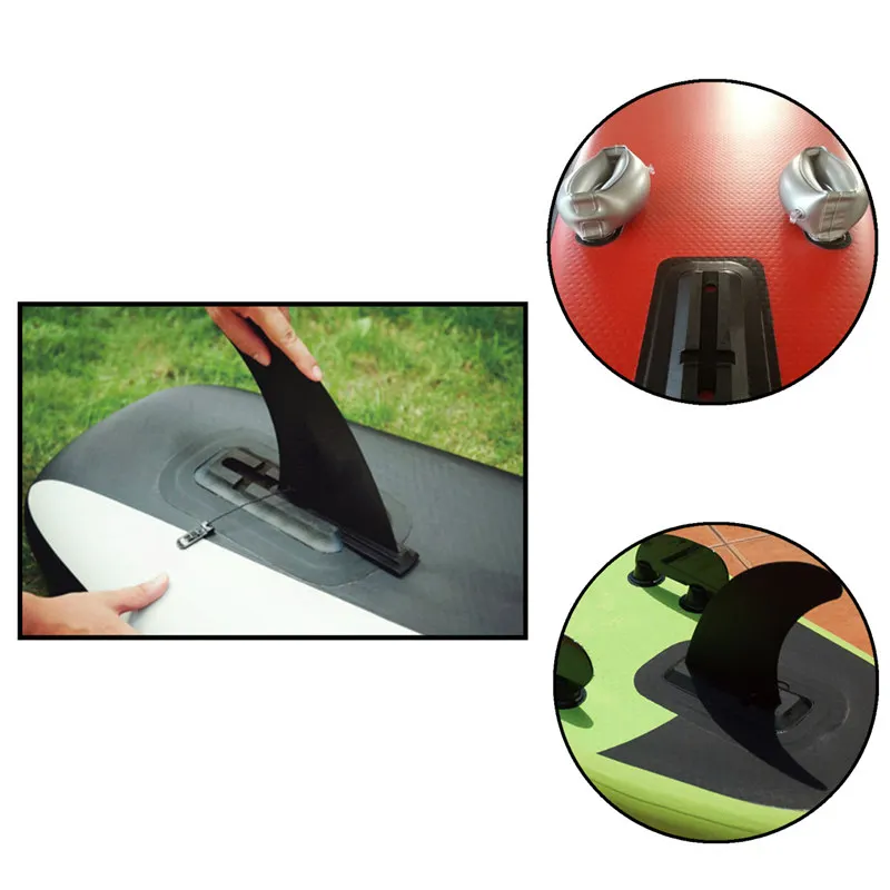 

2021 New 1Pc Detachable Inflatable SUP Center Fins stand Up Paddle Board Detachable Center Fin Center Surf Fin 8'' Sup Fin