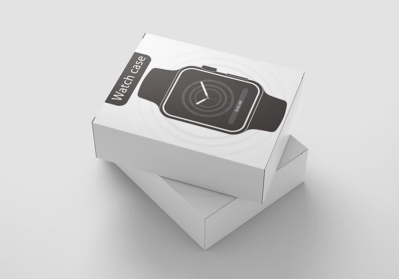 100 pcs/Lot High Class White Box For Apple Watch Case Paper Packaging for 38mm 42mm Protector Cover Coque Capa | Мобильные телефоны