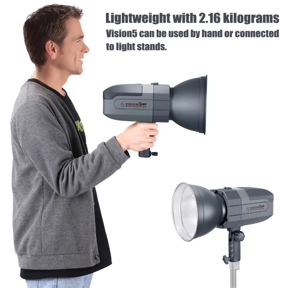 Neewer Vision5 400 Вт ttl для sony HSS наружная студийная вспышка стробоскоп с 2,4G системой и беспроводным триггером, литиевая батарея