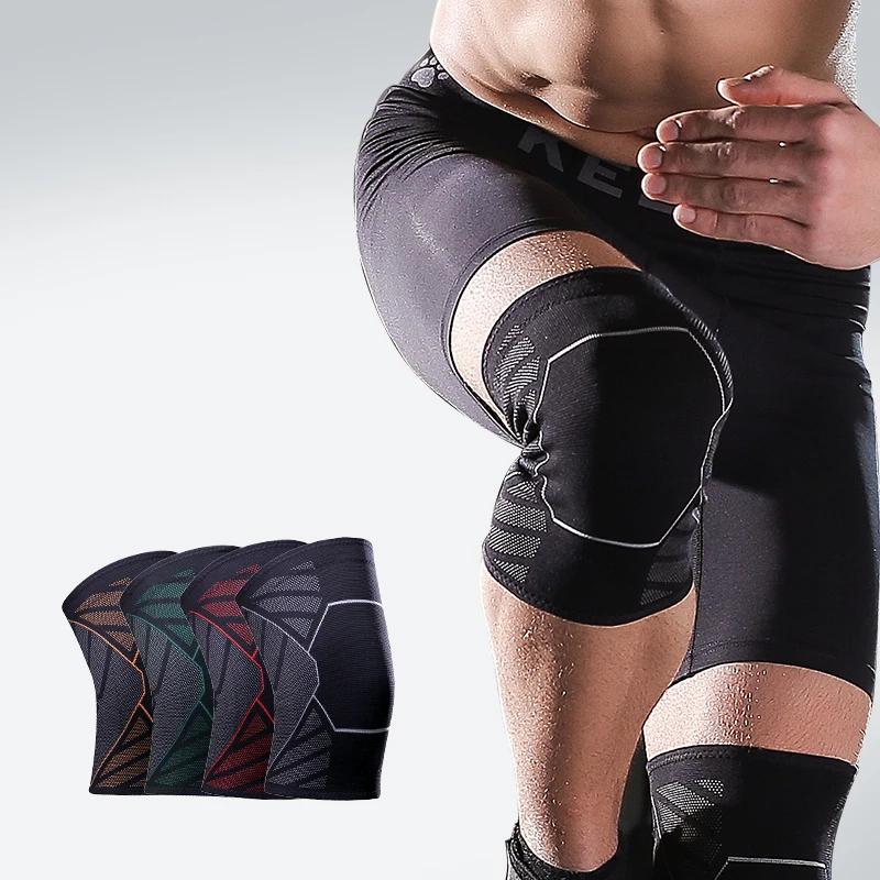Дышащий тепло Баскетбол Футбол Спортивная безопасность Kneepad Волейбол Наколенники Training эластичные сапоги до колена Поддержка Колено защиты 1 шт