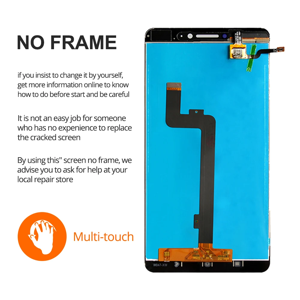 6 44 &quotЖК дисплей для XIAOMI MI MAX 2 LCD сенсорный экран Max2 Mi Max ЖК дигитайзер с рамкой