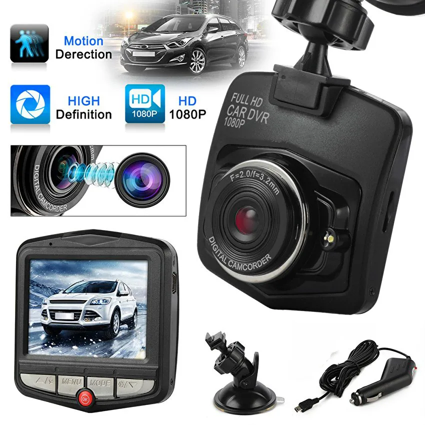 Мини видеорегистратор для автомобиля Full HD 1080P 2 4 &quotlcd ночного видения g сенсор