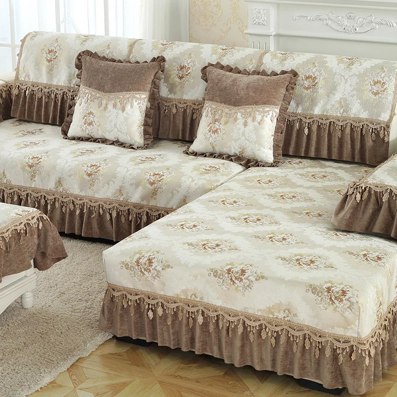 2019 новое поступление секционные чехлы для диванов Европейский цветочный