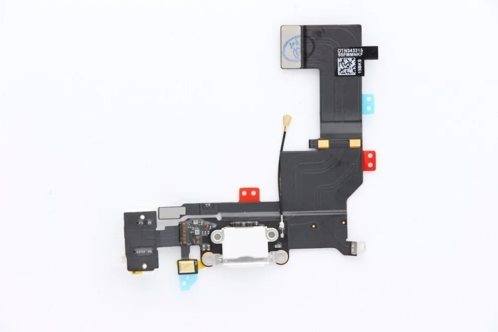 Для iPhone 5S док разъем USB порт для зарядки Flexcable Белый Черный включая. 2 отвертки