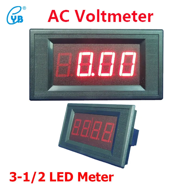 Цифровой вольтметр переменного тока YB5135A три с половиной метра цифровой дисплей