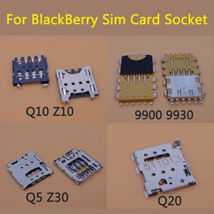 1PC For BlackBerry Q10 Z10 9900 9930 Q5 Z30 Q20 Sim Card Reader Holder Slot Connector Parts Mobile P in USA (United States)