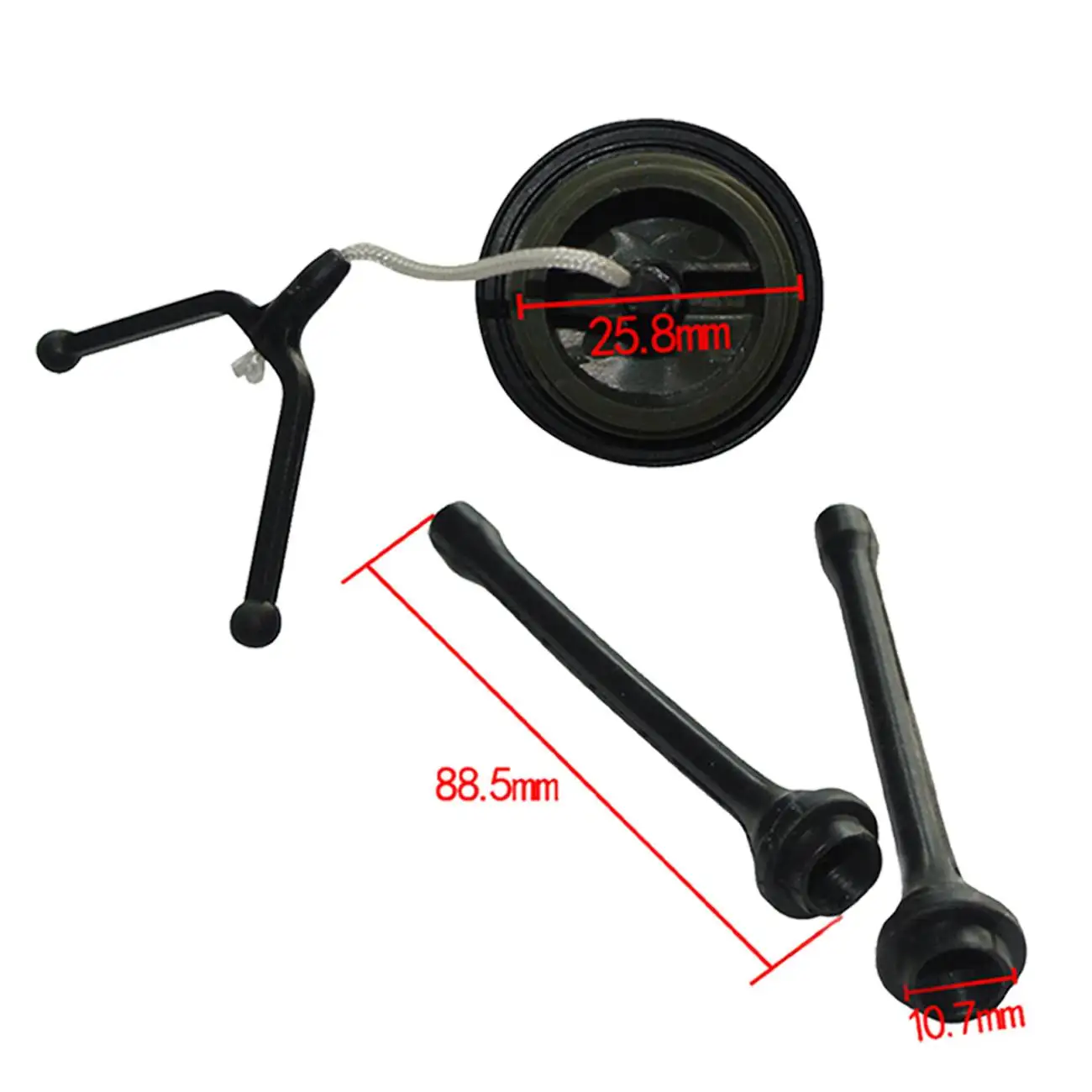 

Oil Line Hose Oil Cap For HUSQVARNA 61 66 162 266 268 272 281 288 Chainsaw