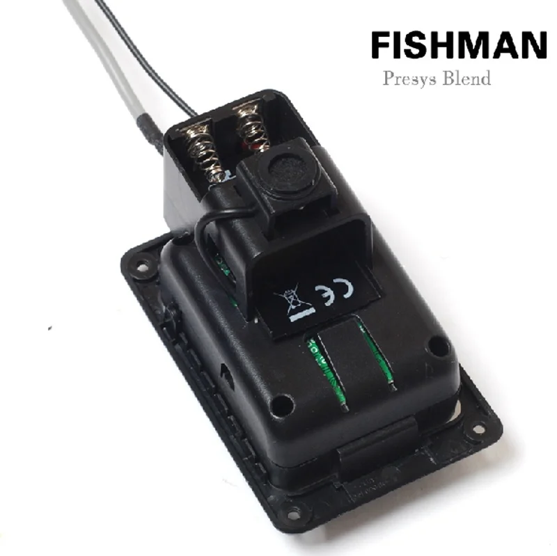 FISHMAN Presys 301 микрофон смесь Двойная модель гитары предусилитель Эквалайзер Тюнер Пьезо звукосниматель