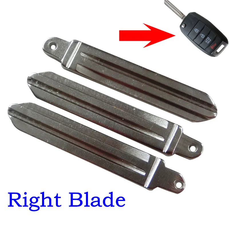 10 шт./лот Замена откидное складное полотно дистанционного ключа для Hyundai KIA K2