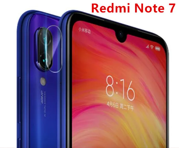 Закаленное стекло для объектива задней камеры Redmi Note 7 6 5 Pro redmi 7A plus 4X Mi8 Mi9 SE