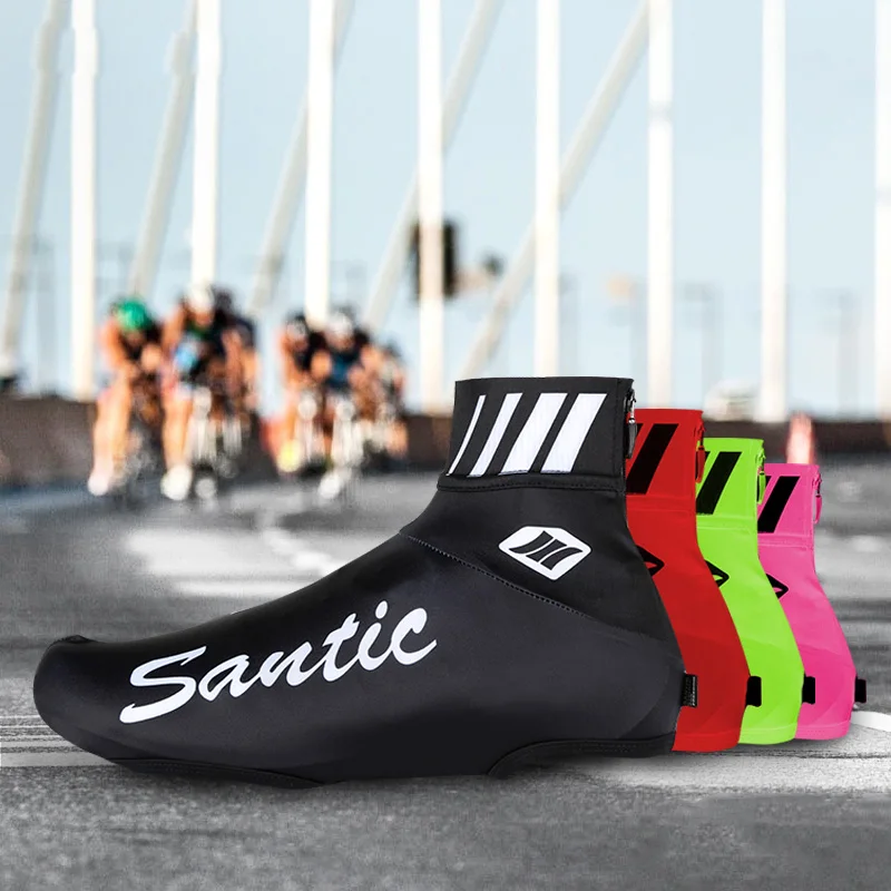 

Santic Men Cycling Windproof Shoes Covers Practical Bike Bicycle Shoes Cover Road MTB Shoes Protector Overshoes 4 Colors C09069