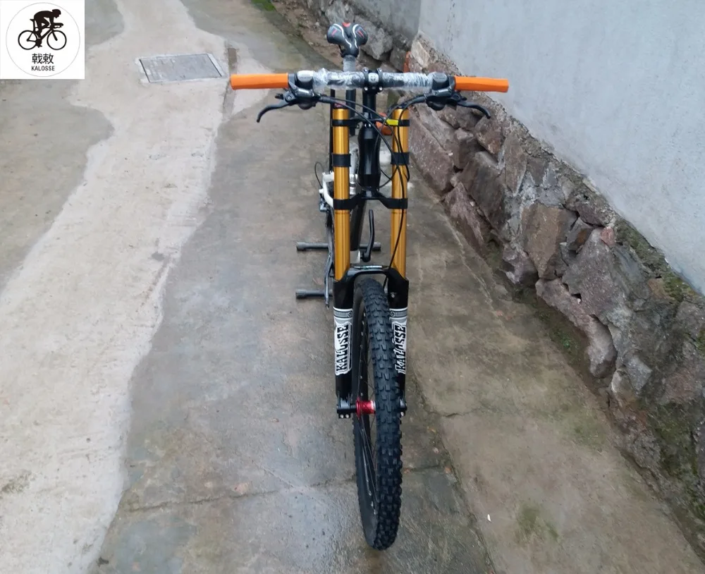 Горный велосипед Kalosse DH 26er bicicleta рама из алюминиевого сплава 26*17 дюймов