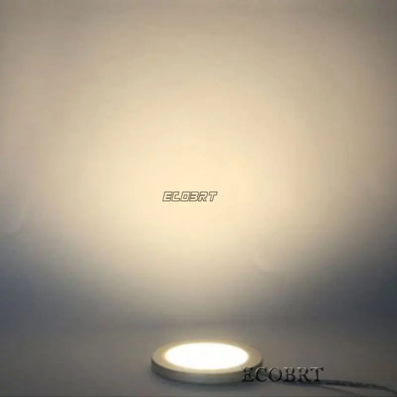 (30 шт./лот) круглые светильники для шкафов с плоской поверхностью 9 5 30 в 2 Вт SMD