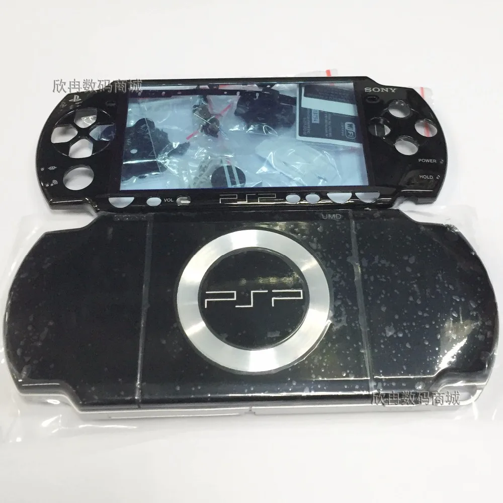 Для PSP2000 PSP 2000 игровая консоль замена полный черный корпус Корпус чехол белый цвет