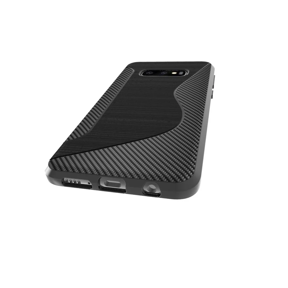 S LINE TPU гибкий простой защитный чехол для Samsung Galaxy S10e Модный мягкий резиновый