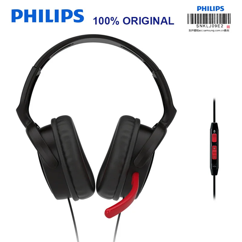 Новые проводные наушники Philips SHG7980 с поддержкой видео и игр штекером 3 5 мм