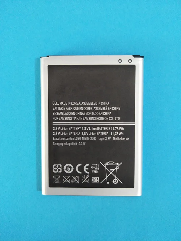 Аккумулятор AZK EB595675LU N7100 для Samsung Galaxy Note 2 аккумулятор E250 LTE N7105 N7102 T889 L900 Verizon i605 N7108D