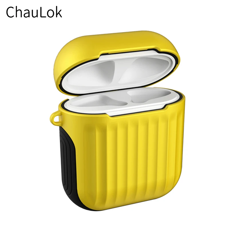 Для Apple AirPods One Skins с силиконовым и жестким покрытием двухслойный дизайн