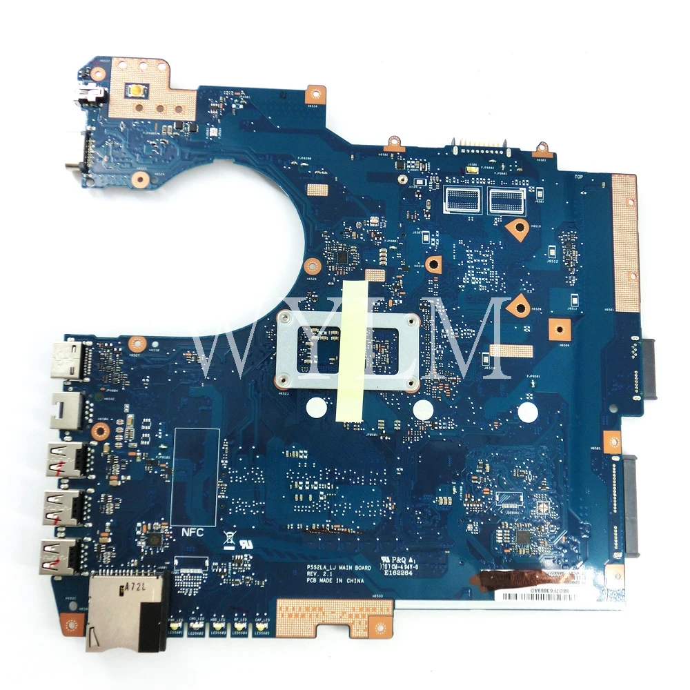 P552LA I3 5005 процессор ноутбук материнская плата для ASUS P552LJ 90NX0050 MB2300 протестирована