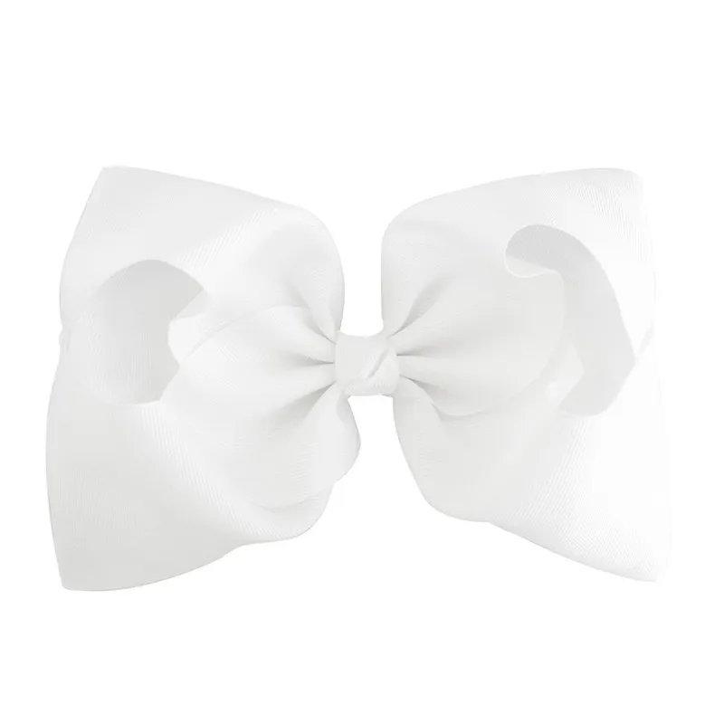 20 шт./лот 8 дюймовые Большие Детские банты для волос корсажная лента девочек