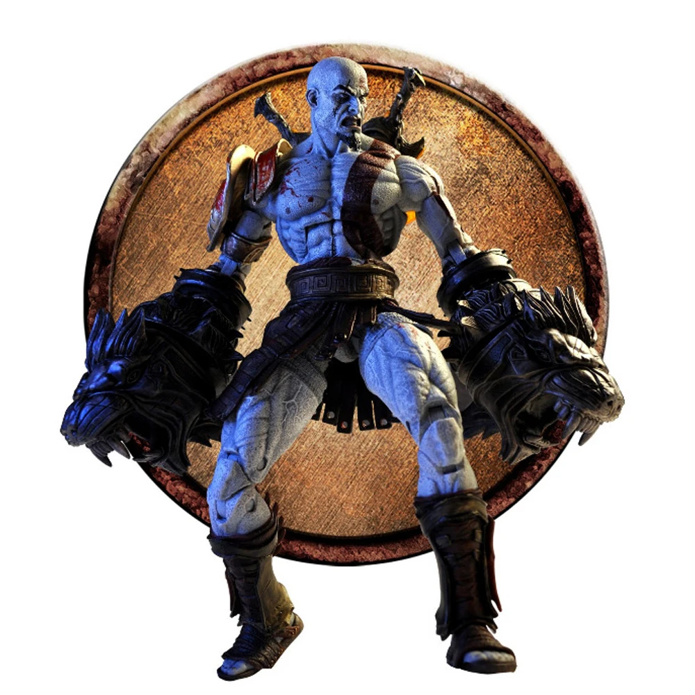 Neca God of War 3 Ultimate Kratos 6 дюймов фигурка коллекционера игрушки новые ПВХ аниме модель