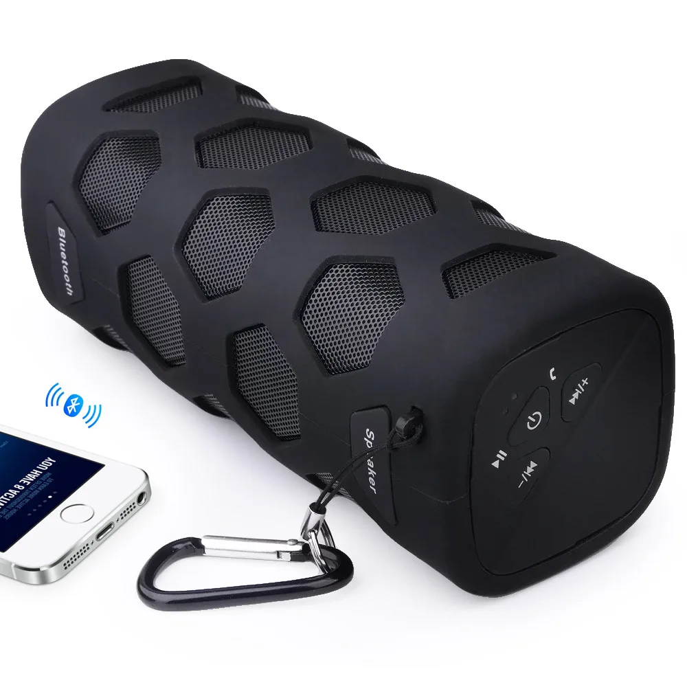 NFC Беспроводной Bluetooth Динамик с Powerbank Водонепроницаемый Портативный годный для использования вне помещения миниатюрный коробка Колонка стерео звук Динамик для телефона
