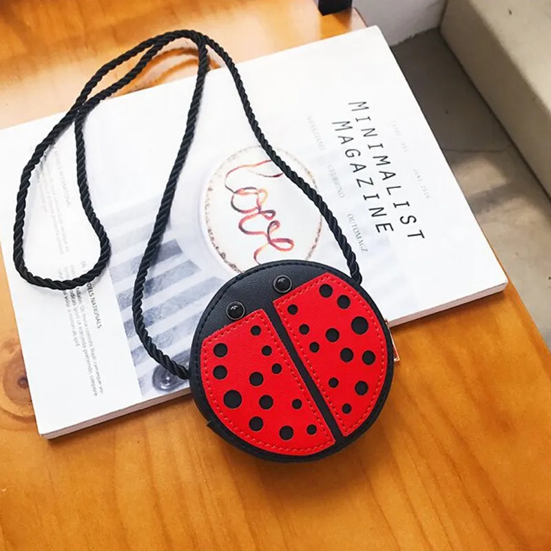 Божья коровка улитки пчела мини сумка через плечо мультфильм маленькие девочки