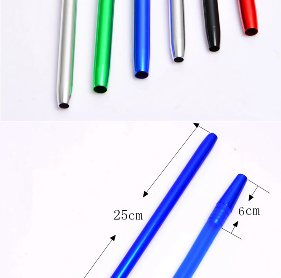 Hot Sale 1.7m Aluminum Stem Shisha Hookah silicone Hose Hookah Pipe Porte-cigarette jetable Chicha Narguile Accessories
