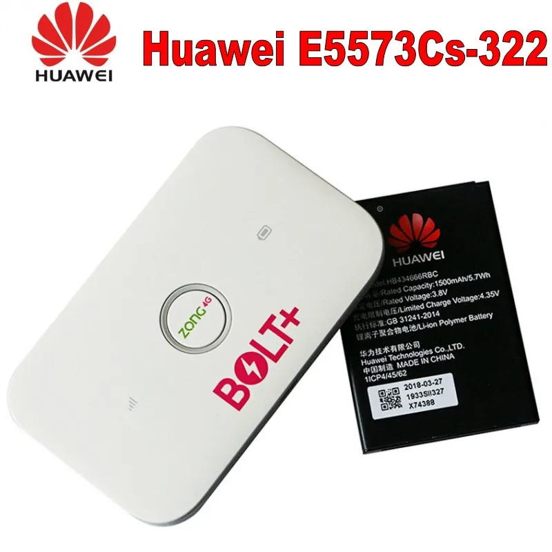 Huawei E5573Cs-322 3G/4G Wireless Mobile WiFi Router Personal Broadband Hotspot Sign Random Delivery