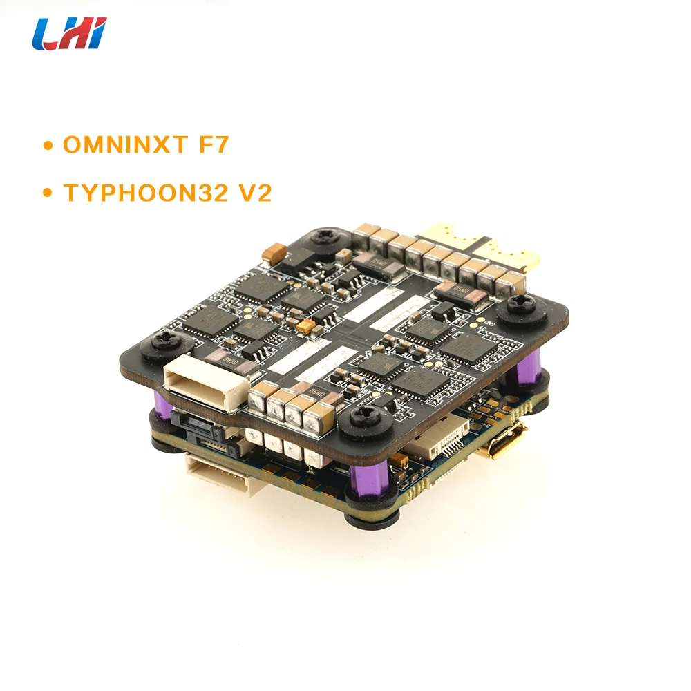 Контроллер полета Airbot OMNINXT F7 и Typhoon32 V2.1 35A Blheli_32 3-6S бесщеточный ESC для FPV квадрокоптера дрона DIY