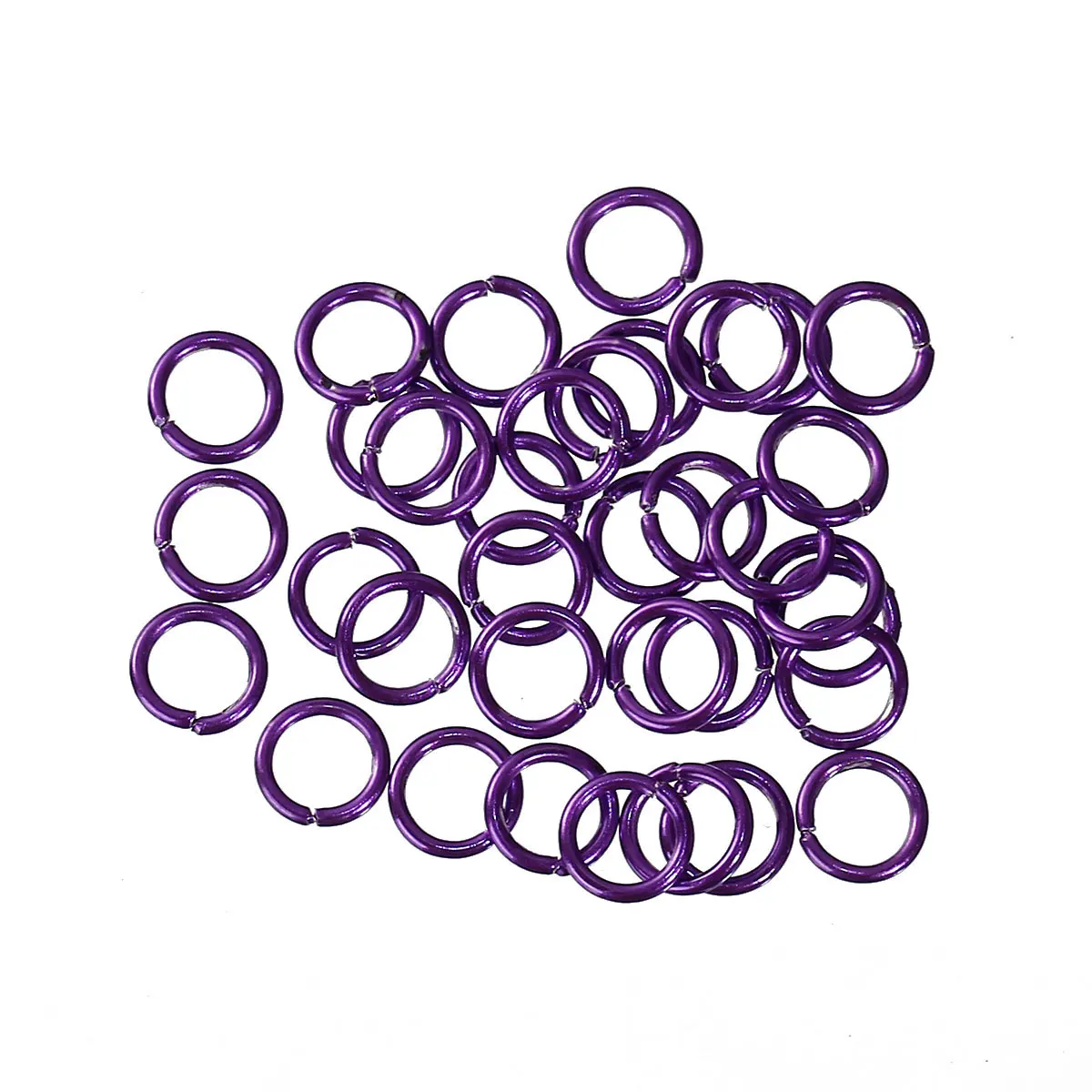 Сплав на железной основе открытые соединительные кольца фурнитура Круглые