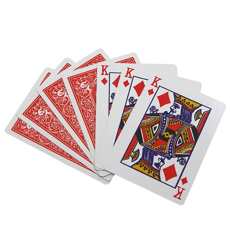 

Kings Wild Card Set Magic Tricks Street Magic Gimmicks,Easy Magic Props Close Up Accessories Magia Profesional Escenario