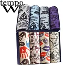 WTEMPO 8 шт.лот Мужское нижнее белье, модные боксеры для мужчин, сексуальные Брендовые мужские трусы, шорты, Модальные боксеры, нижнее белье с углами