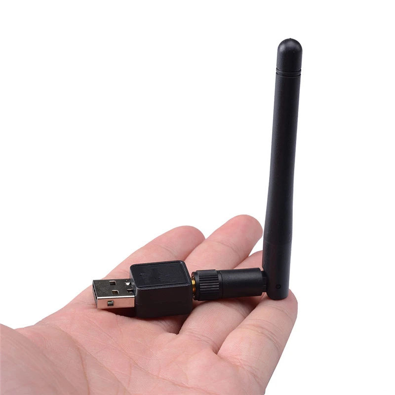 Мини USB WiFi адаптер 150 Мбит 2db Телевизионные антенны PC Wi Fi приемника Беспроводной