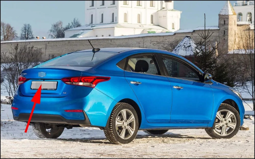AUTONET резервная камера заднего вида для hyundai Accent HC седан ночное видение/камера номерного знака/камера парковки