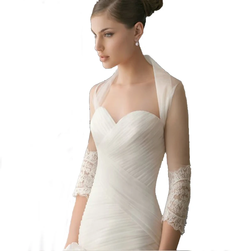 Горячая Распродажа женская свадебная куртка Эрена Jossie с запахом 3/4 рукавов 100%