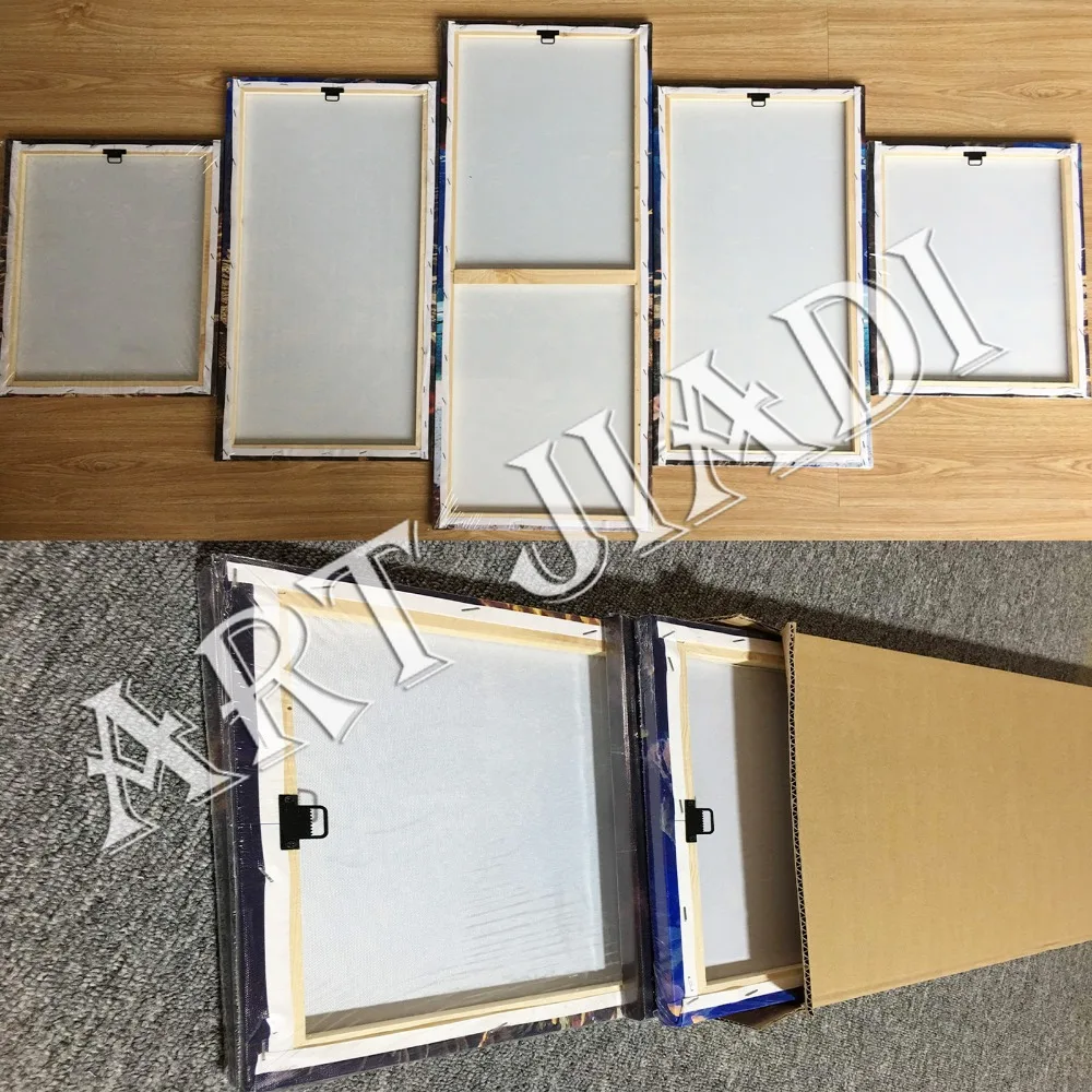 Картина на холсте новинка 5 шт. искусство камень Будда картина украшение для дома