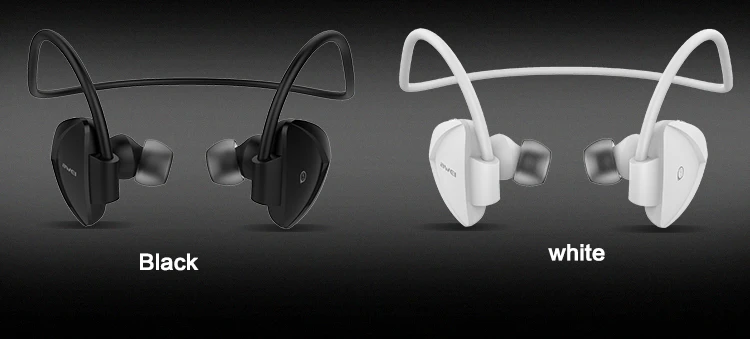 AWEI A840BL Bluetooth Беспроводные наушники с микрофоном водонепроницаемые спортивные стереогарнитура умные наушники с шумоподавлением