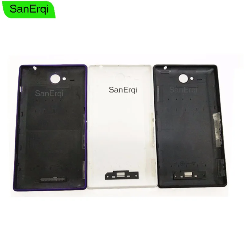 

SanErqi Housing For Sony Xperia C C2304 C2305 S39 S39h Housing Back Cover Case With Side Buttons 3 Color