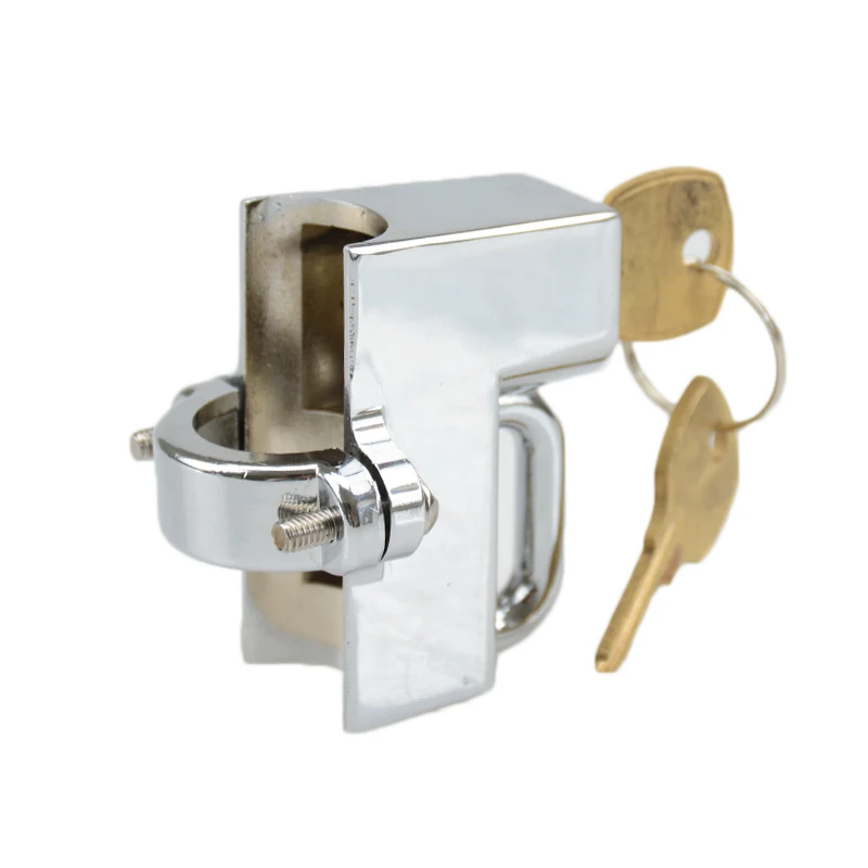 Мотоциклетный хромированный шлем с креплением на крючок трубки от 7/8 &quotдо 1-1/4&quot