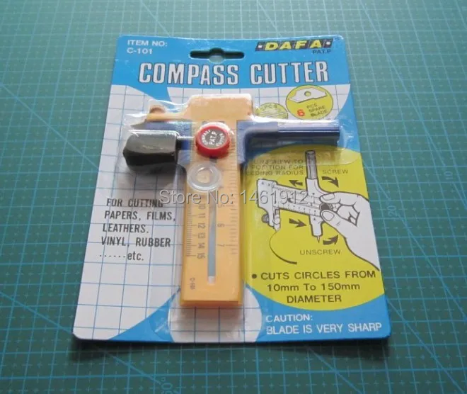Швейные аксессуары DIY Инструменты тайваньский бренд Dafa резак с компасом круглый