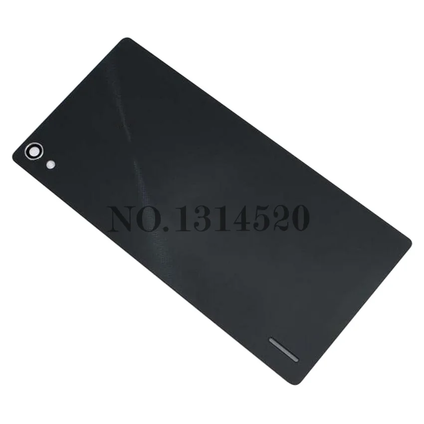 Задняя крышка корпуса стеклянная аккумуляторной двери панель для Huawei Ascend P7 с
